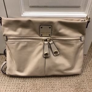 Henri Bendel Tan WATER PROOF CROSS BODY PURSE